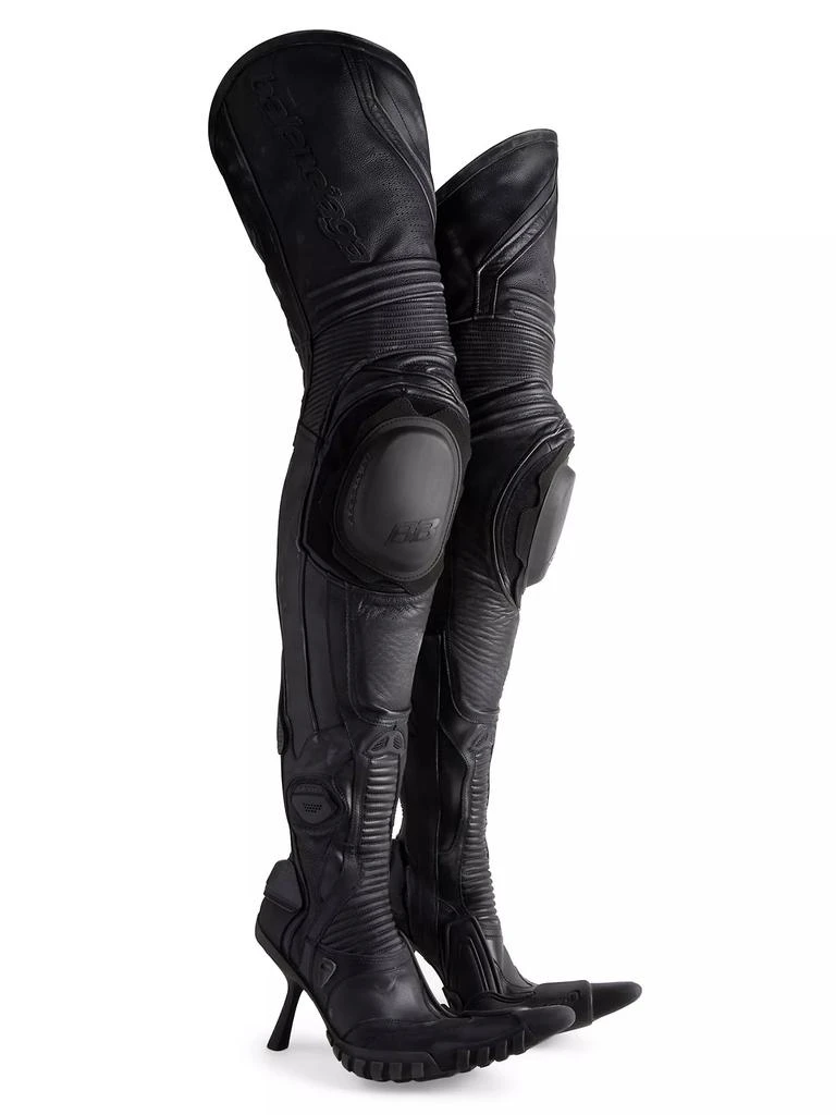 Balenciaga Biker 90MM Over-the-Knee Boots 2