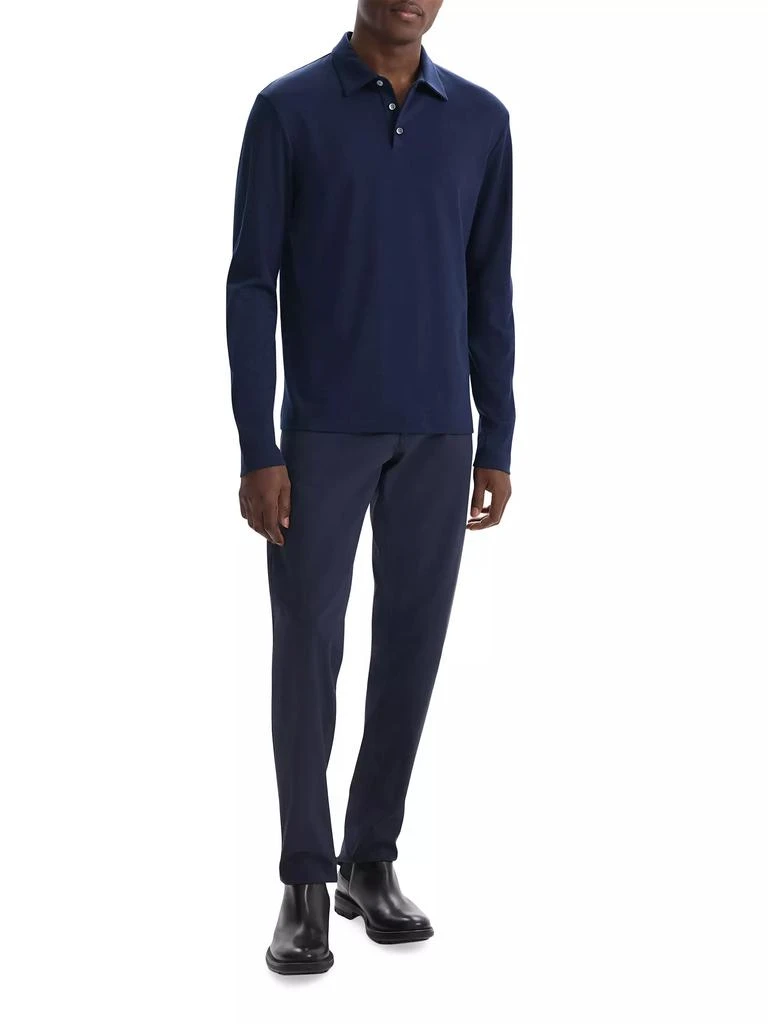 Theory Clinton Cotton Jersey Polo Shirt 2
