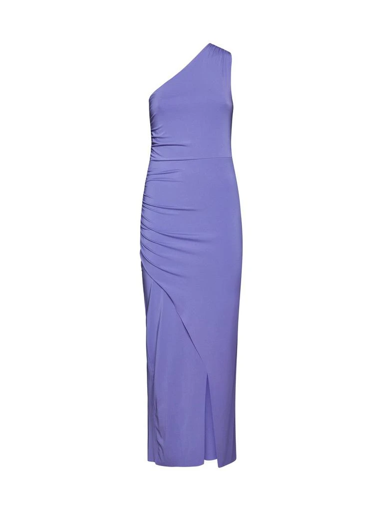 navy blue dress midi Navy Blue Midi Bridesmaid Dress Prom Gown fg4495