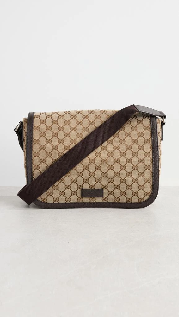 Shopbop Archive Gucci Messenger Shoulder Bag, GG Canvas 1