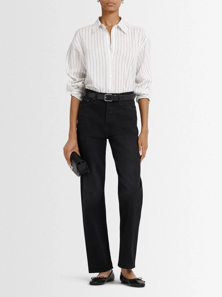 Totême Twisted Seam Organic Cotton Denim Jeans 1