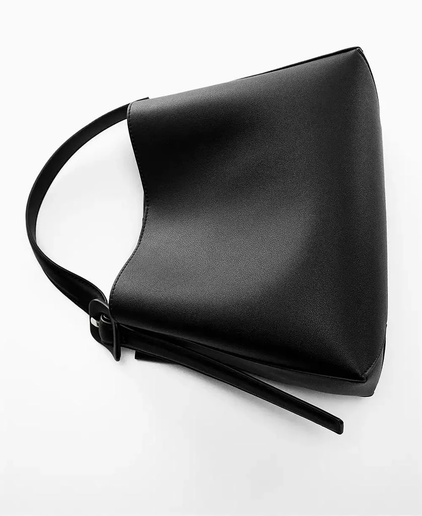 Mango Women's Mini Shopper Buckle Bag 2