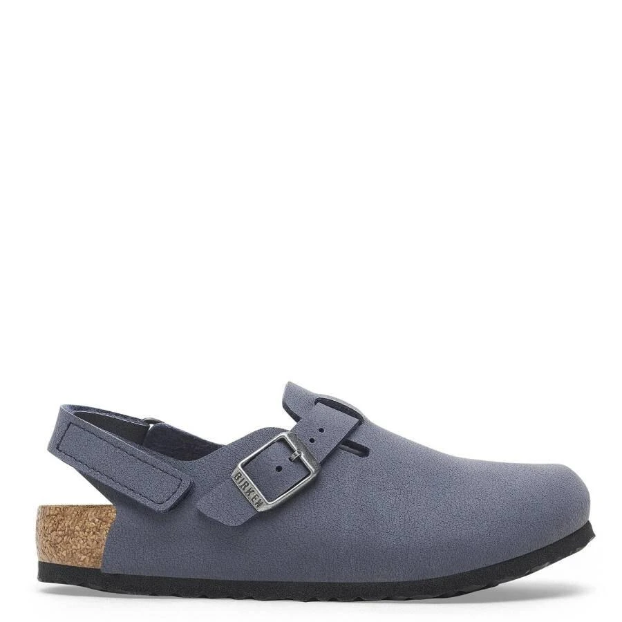 Birkenstock Men
s Navy Tokio Birkibuc Clogs