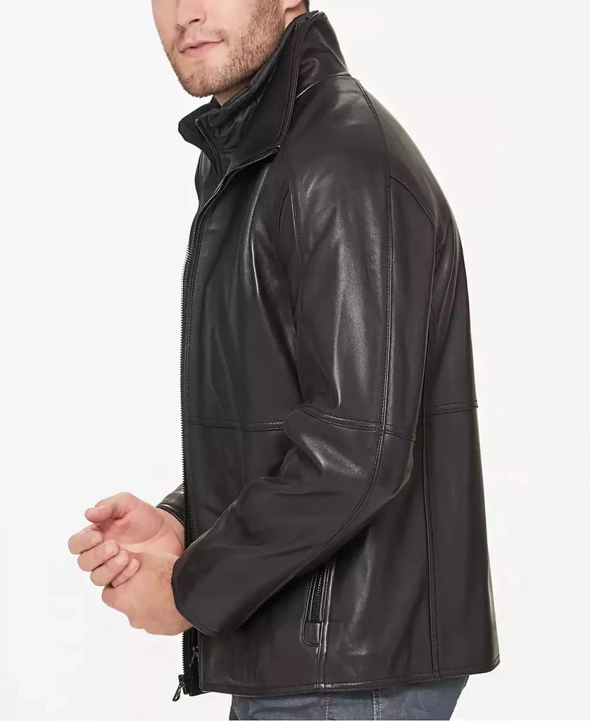 Marc New York by Andrew Marc Men's Hartz Smooth Lamb Stand Collar Jacket 3