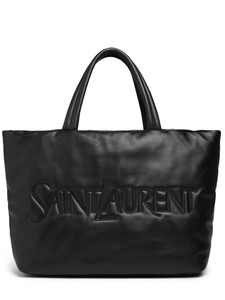 SAINT LAURENT Saint Laurent Leather Tote Bag