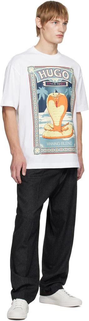 Hugo Boss White Cobra T-shirt 4