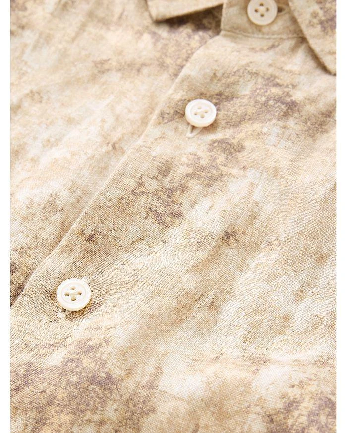 John Varvatos Luca Regular Fit Linen Shirt 7