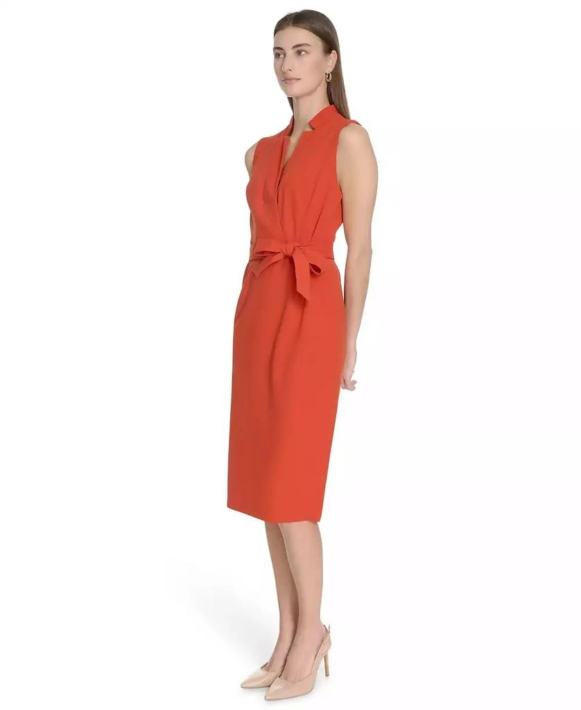 Calvin Klein Petite Sleeveless Midi Sheath Dress 3