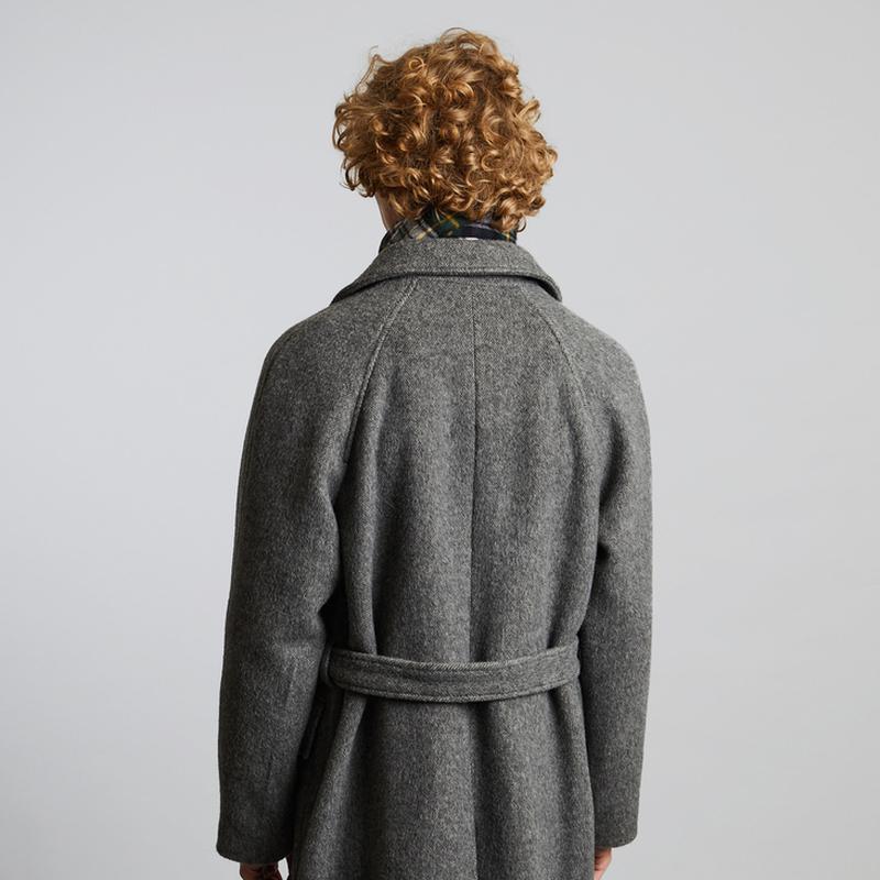 L'Exception Paris Oversized overcoat Mohair Gris L'EXCEPTION PARIS