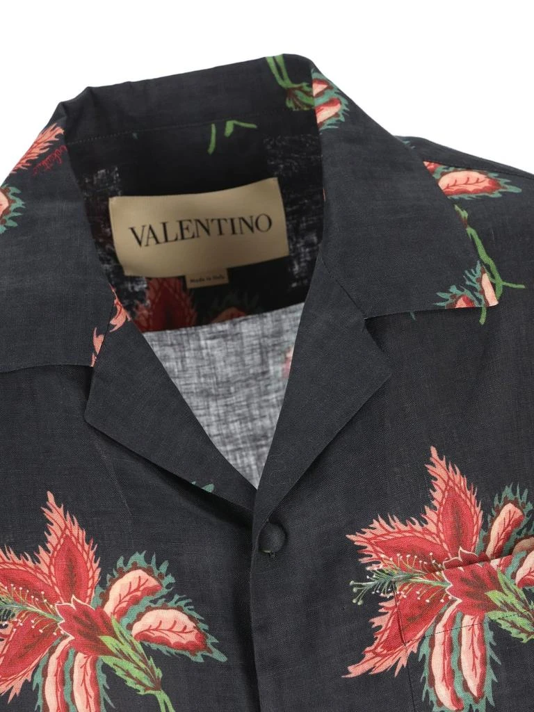 Valentino Valentino Floral Printed Bowling Shirt 4