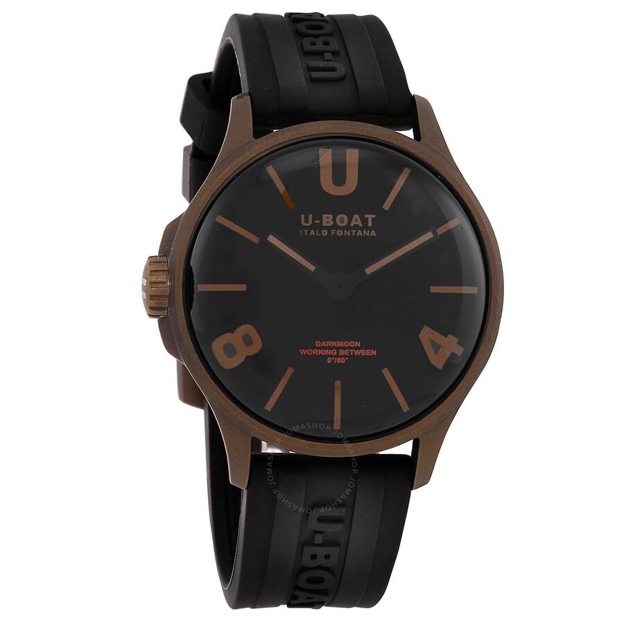 U-Boat Capsoil Quartz Black Dial Men's Watch 9549