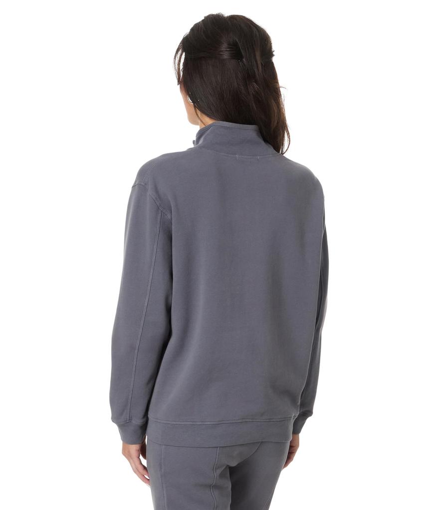 Mod-o-doc Long Sleeve Half Zip Funnel Sweatshirt