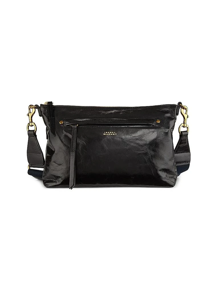 Isabel Marant Nessah Leather Crossbody Bag 1