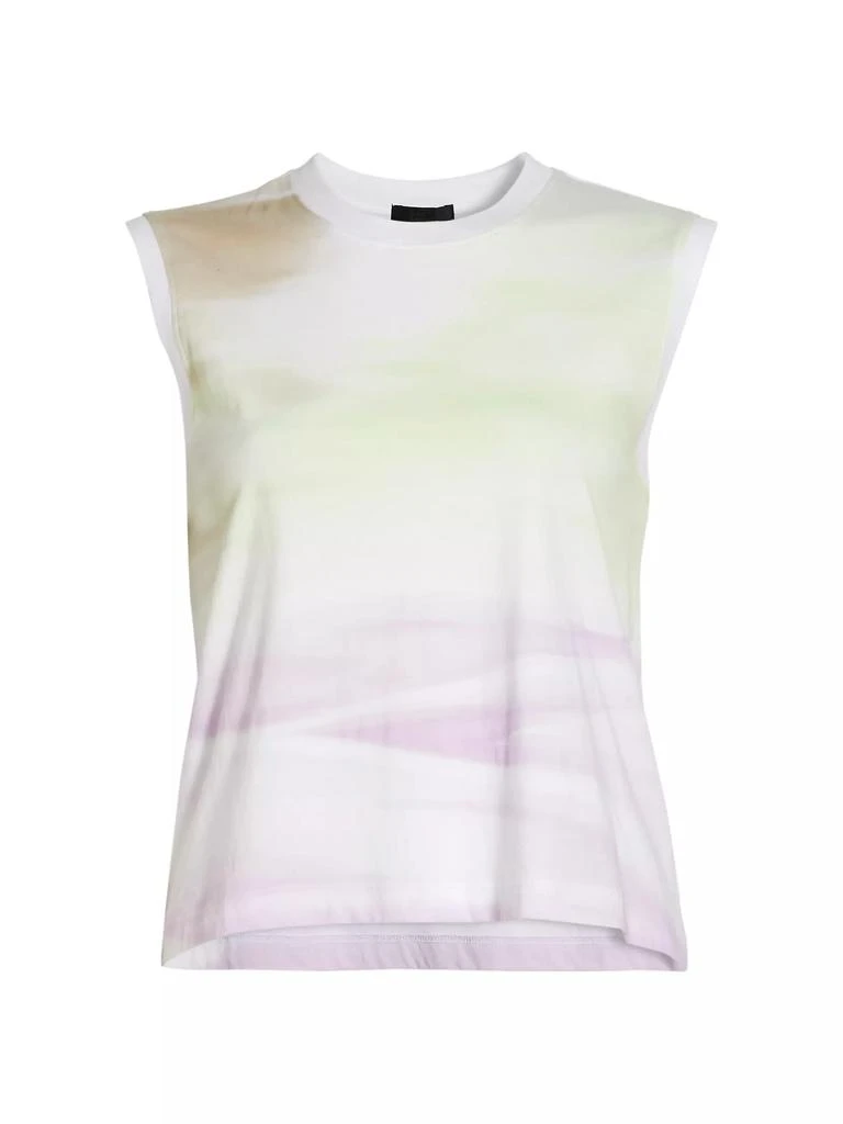 ATM Anthony Thomas Melillo Abstract Cotton-Jersey Top 1