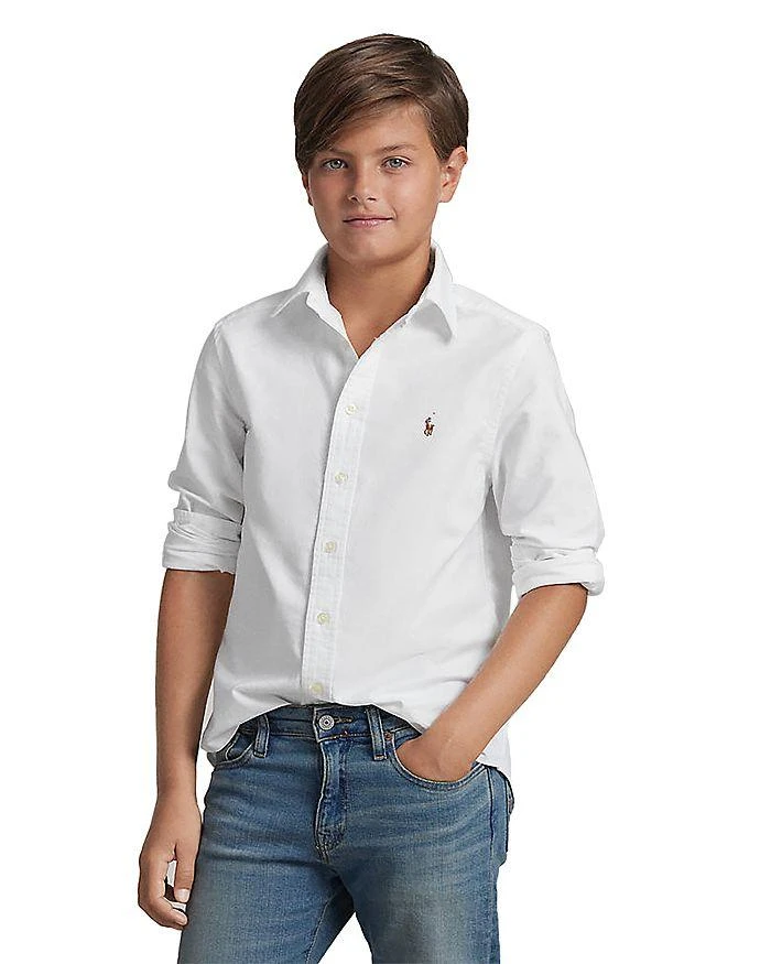 Ralph Lauren Boys' Cotton Oxford - Little Kid, Big Kid 1