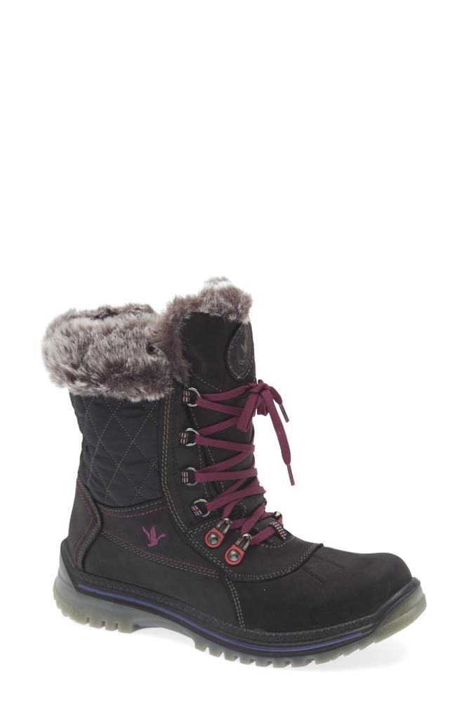 Santana Canada Leather & Wool Blend Mid Winter Boot