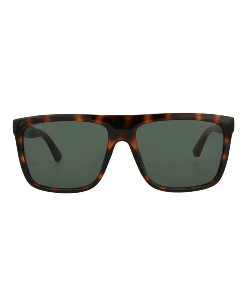 Gucci Square-Frame Injection Sunglasses 1