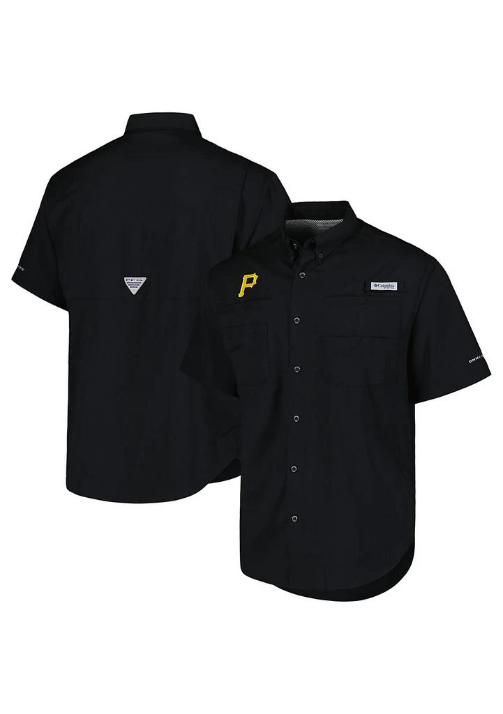 Columbia MLB Pittsburgh Pirates Tamiami Omni-Shade Button-Down Shirt