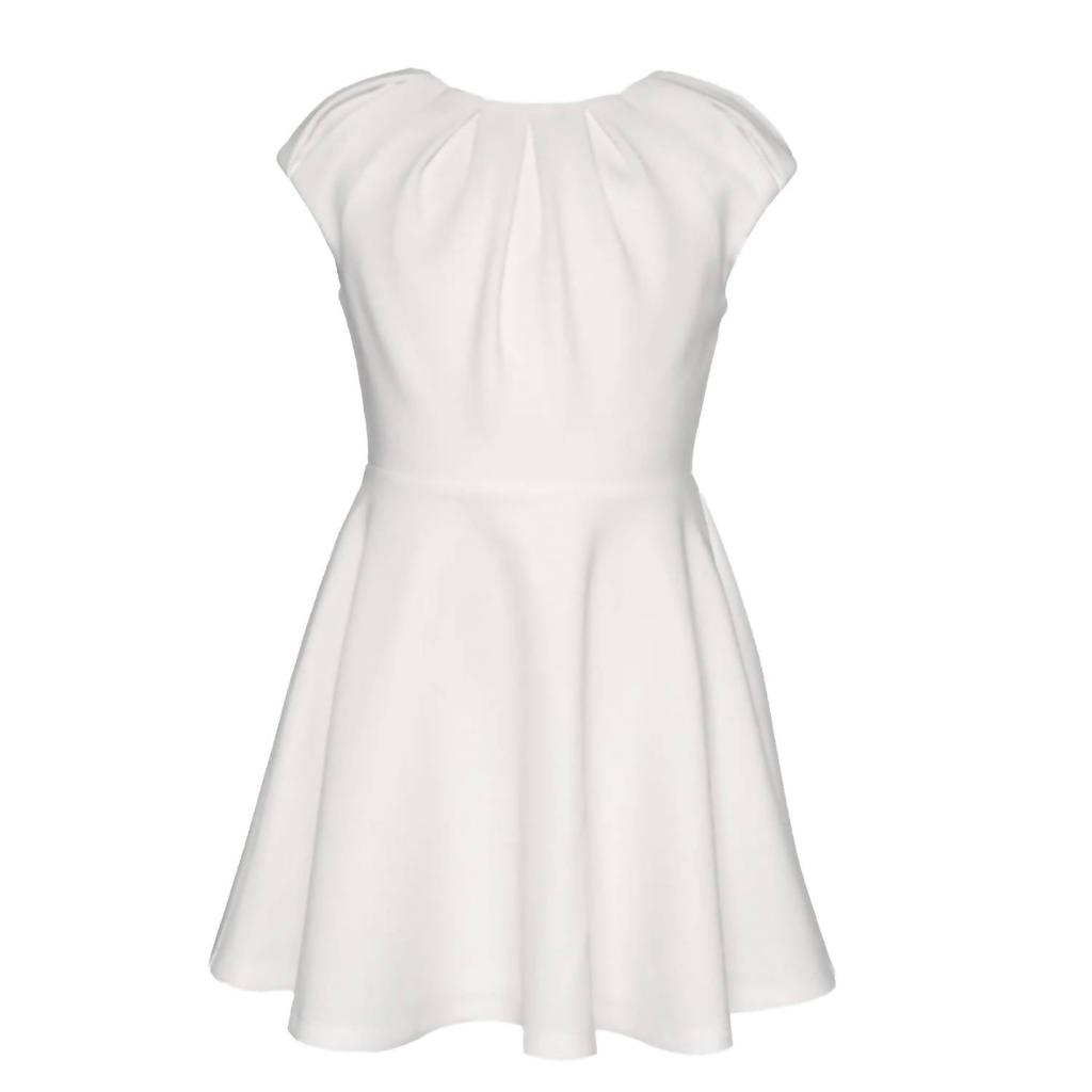 Hannah Banana Hannah Banana - Girl's Fit and Flare Scuba Dress