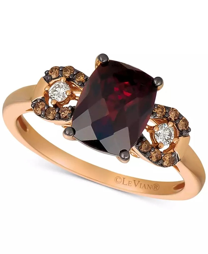 Le Vian Gemstone & Diamond Ring in 14k Rose Gold or 14k Yellow Gold 1