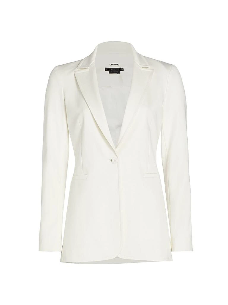 Alice + Olivia Breann Fitted Blazer 1