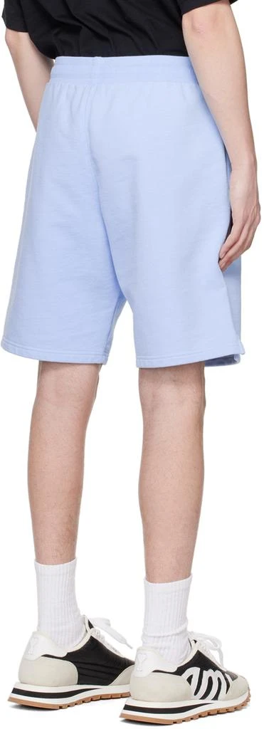 AMI Paris Blue Ami de Cœur Shorts 3