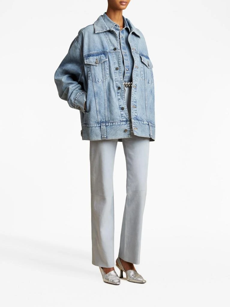 Khaite GRIZZO DENIM JACKET 5