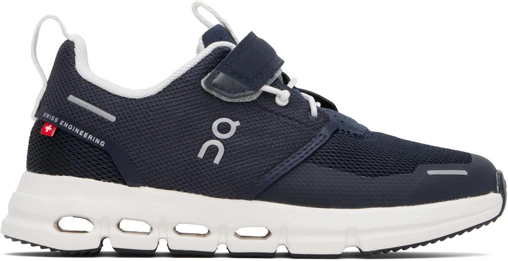 On Little Kids Navy Cloud Play Sneakers