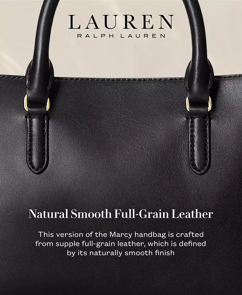 Ralph Lauren Leather Small Marcy Satchel 9