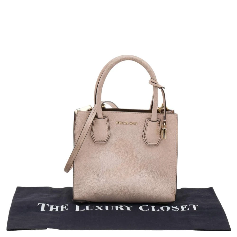 Michael Kors Michael Kors Blush Pink Leather Mini Mercer Tote 9