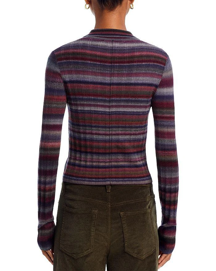 Re/Done Ribbed Polo Cardigan 3