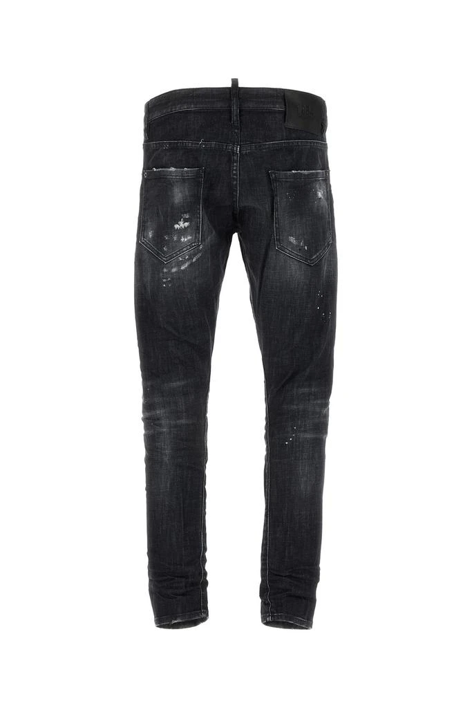 DSQUARED2 Black stretch denim Sexy Twist jeans 1