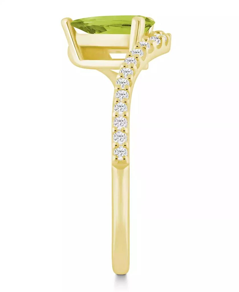 Macy
s London Blue Topaz (1-1/20 ct. t.w.) and Diamond Ring (1/5 ct. t.w.) in 10k Yellow Gold 3