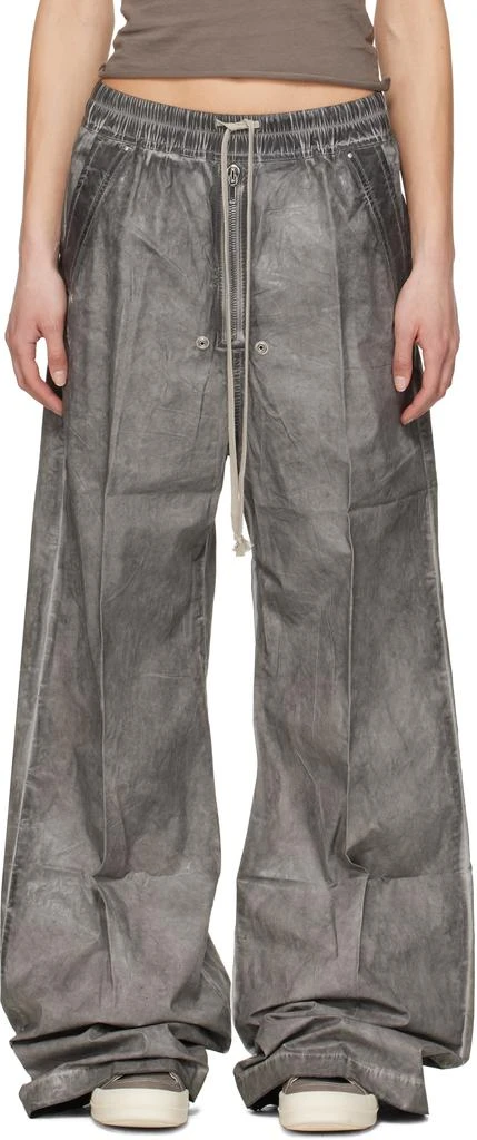 Rick Owens Gray Hollywood Geth Belas Lounge Pants 1