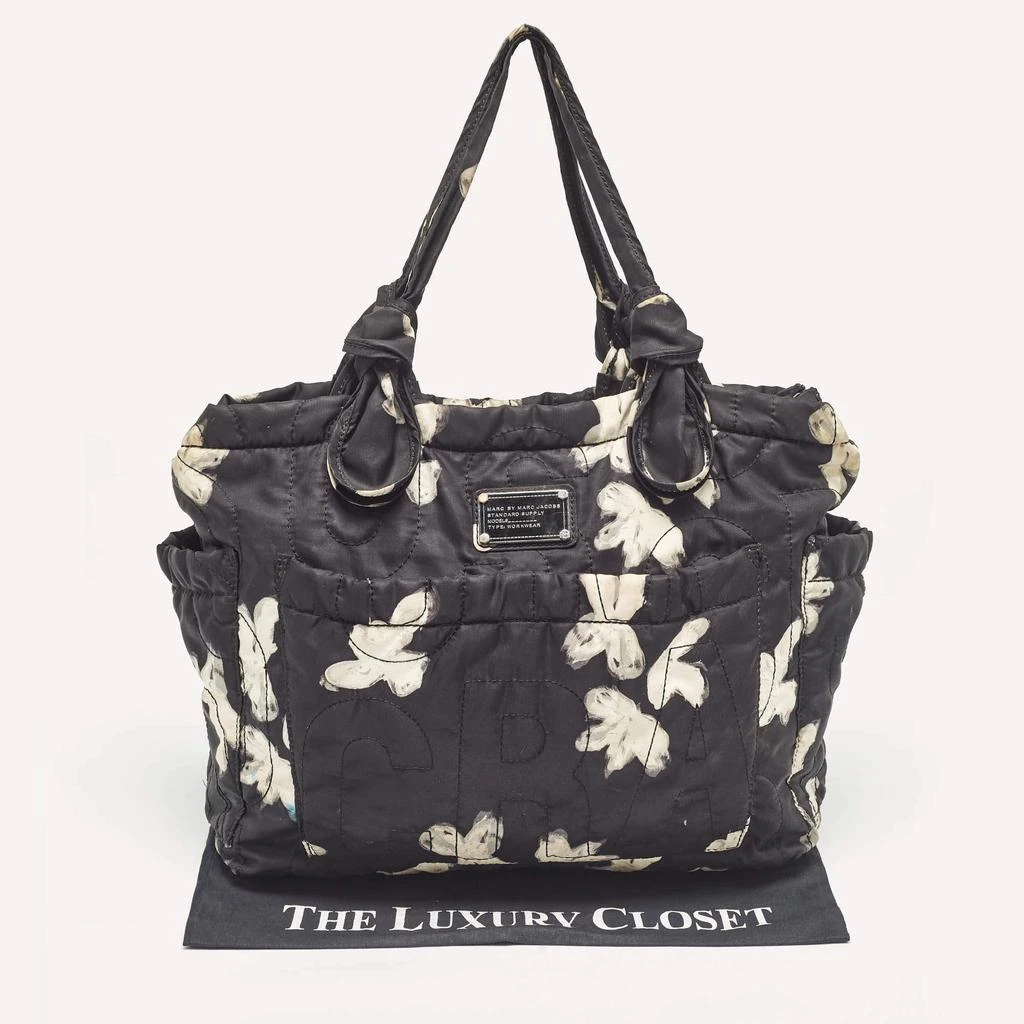 Marc Jacobs Marc by Marc Jacobs Black Nylon Pretty Tate Tote 16