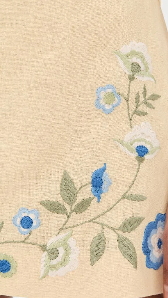 Reformation Ren Linen Skirt 5