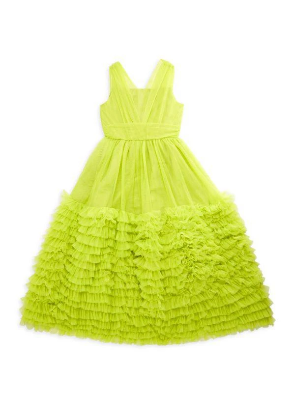 Christian Siriano Girl's Ruffle Dress 1