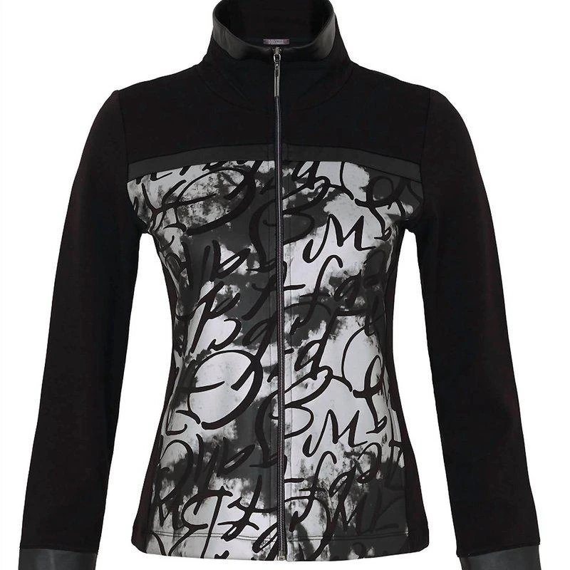 DOLCEZZA 73113 "Poetry" Zip Jacket 1