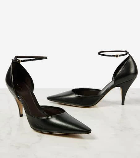 The Row Uxor leather pumps 5