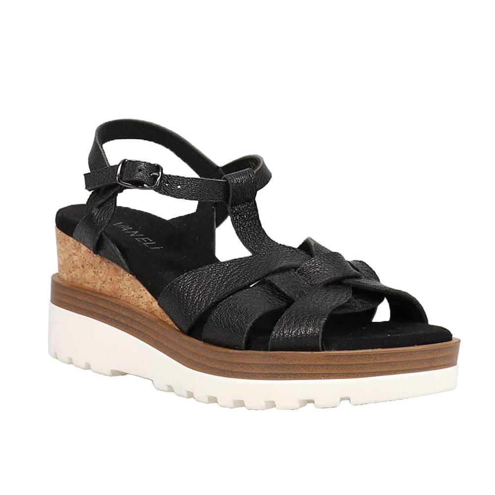 Vaneli Carly Cork Wedge Sandals