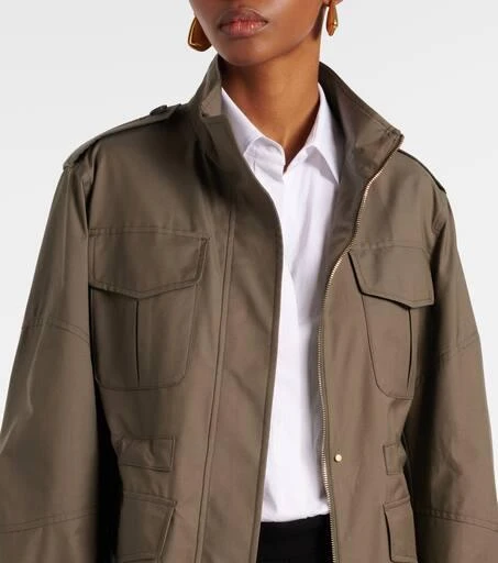 Max Mara Leila cotton-blend twill jacket 5