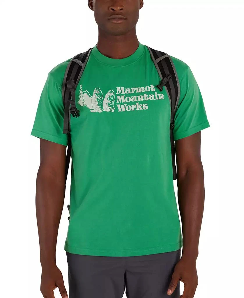 Marmot Men's MMW Short Sleeve Crewneck Graphic T-Shirt 1