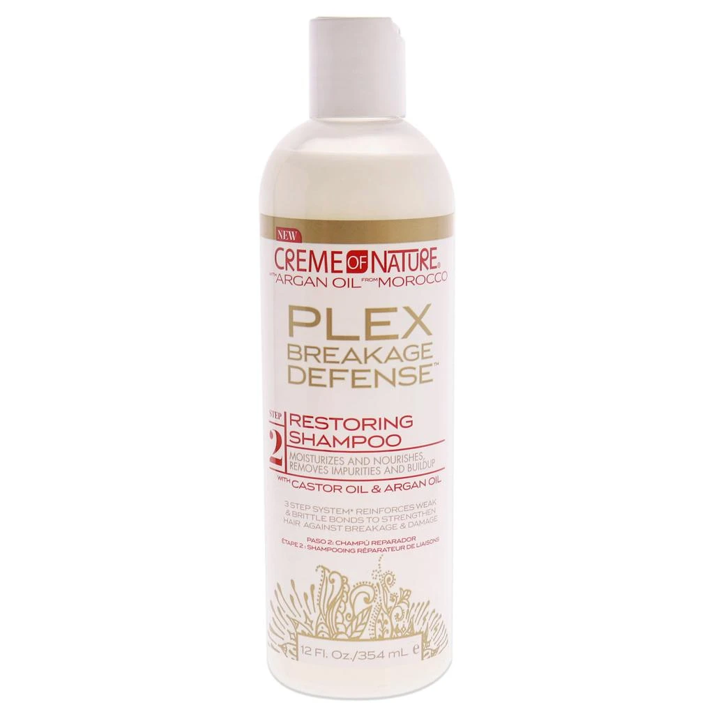 Creme Of Nature Plex Breakage Defense Restoring Shampoo by  for Unisex - 12 oz Shampoo 1