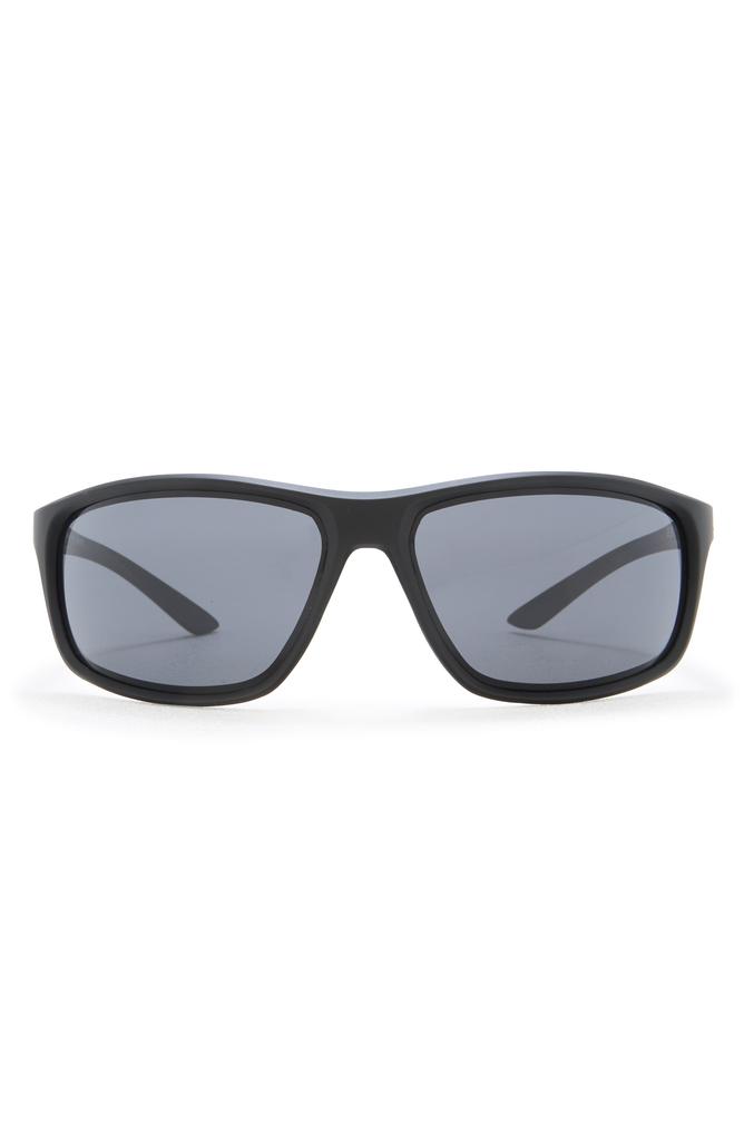 NIKE Adrenaline 66mm Rectangular Sunglasses