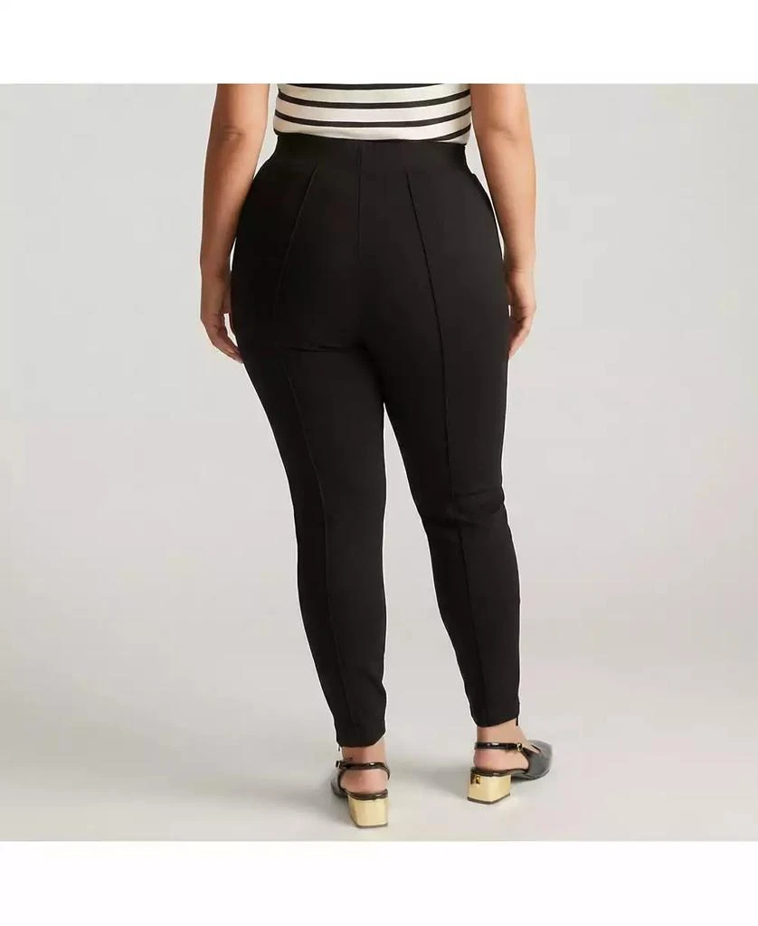 Universal Standard Plus Size Moro Pintuck Pocket Ponte Pants 3