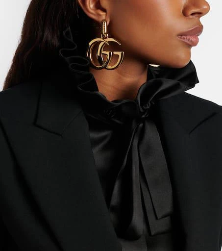 Gucci GG Marmont drop earrings 3