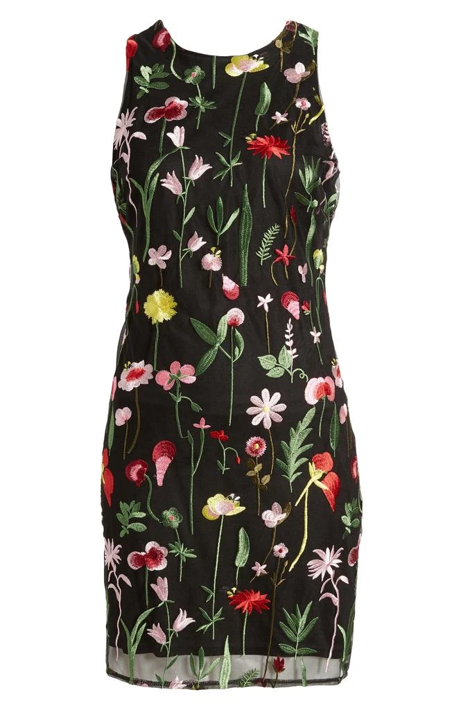 Sam Edelman Embroidered Sleeveless Sheath Dress 5