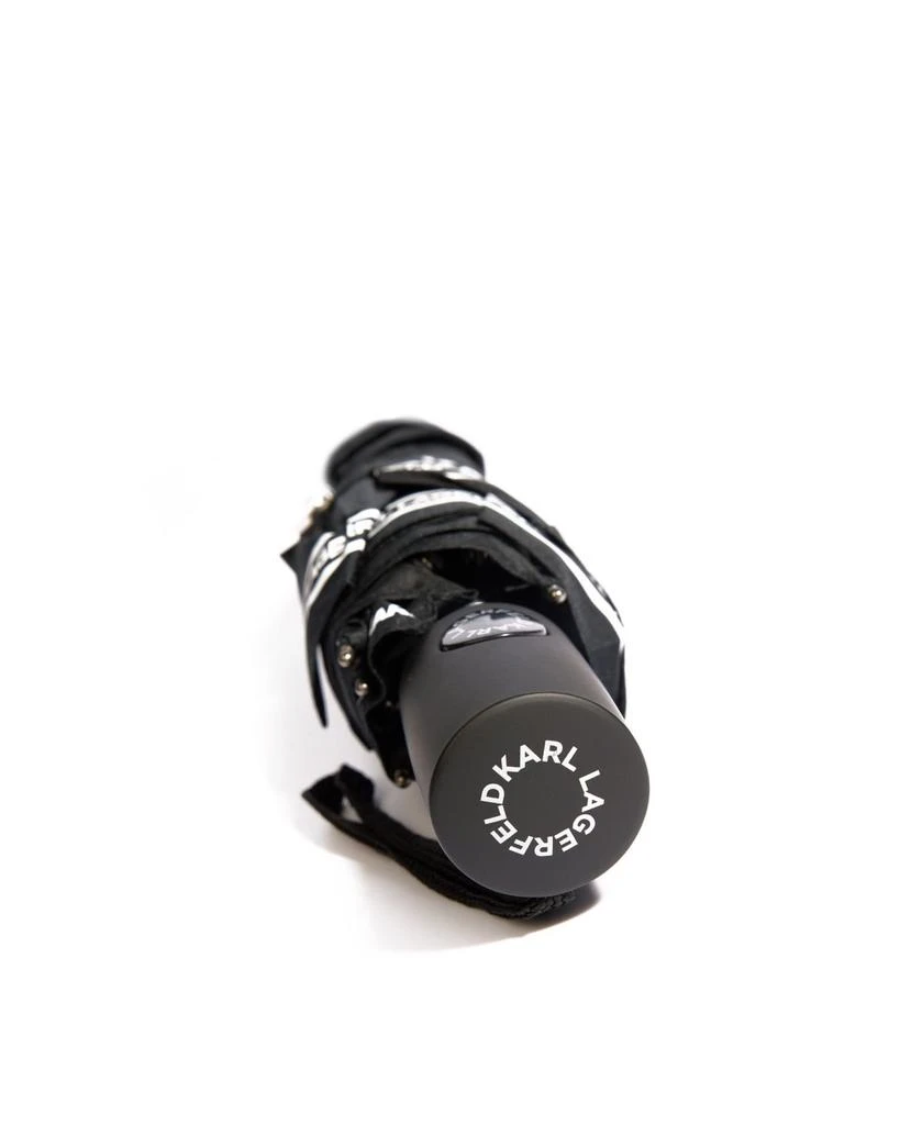 Karl Lagerfeld Paris Karl Lagerfeld Ikonik Compact Folding Umbrella 2