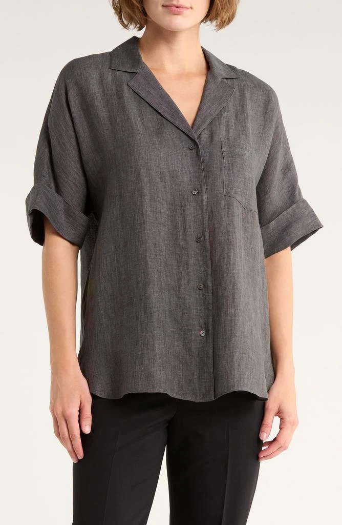 Theory Ralfinn Drape Camp Shirt 1