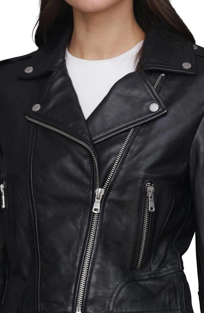 Avec Les Filles Leather Biker Jacket 6